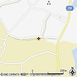 島根県松江市八束町波入1005周辺の地図