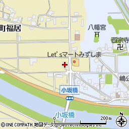 兵庫県豊岡市出石町福居507-1周辺の地図