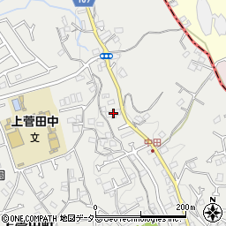 神奈川県横浜市保土ケ谷区上菅田町655周辺の地図