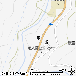 清内路郵便局周辺の地図