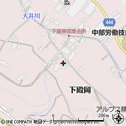 長野県飯田市下殿岡586周辺の地図