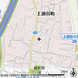 神奈川県横浜市瀬谷区上瀬谷町16-19周辺の地図