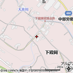 長野県飯田市下殿岡599周辺の地図