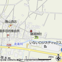 鳥取県東伯郡北栄町西園1208周辺の地図