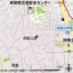 フルフラット白楽周辺の地図