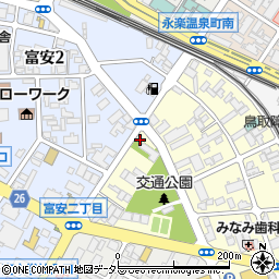 大和森林株式会社　鳥取営業所周辺の地図