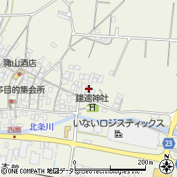 鳥取県東伯郡北栄町西園1207周辺の地図