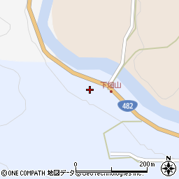 兵庫県豊岡市但東町畑山718周辺の地図