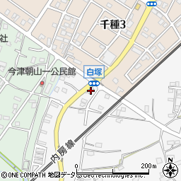 千葉県市原市白塚192周辺の地図