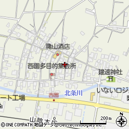 鳥取県東伯郡北栄町西園1147周辺の地図