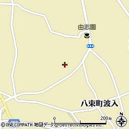 島根県松江市八束町波入1254周辺の地図