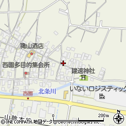 鳥取県東伯郡北栄町西園1202周辺の地図