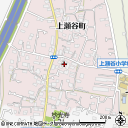 神奈川県横浜市瀬谷区上瀬谷町16-8周辺の地図