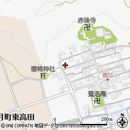 滋賀県長浜市高月町唐川361周辺の地図