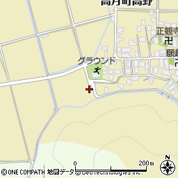 滋賀県長浜市高月町高野1590周辺の地図