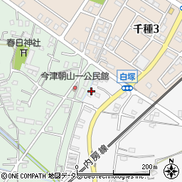 千葉県市原市白塚202周辺の地図