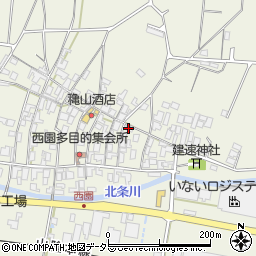 鳥取県東伯郡北栄町西園1139周辺の地図