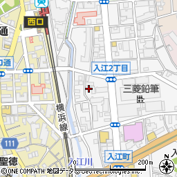 神奈川県横浜市神奈川区入江2丁目周辺の地図