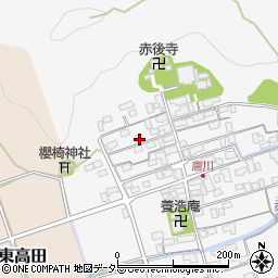 滋賀県長浜市高月町唐川358周辺の地図