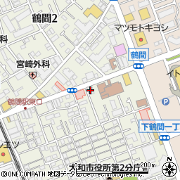 セブンイレブン大和鶴間駅東口店周辺の地図