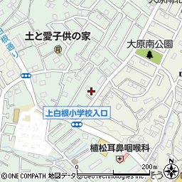 神奈川県横浜市旭区上白根2丁目2周辺の地図