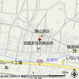 鳥取県東伯郡北栄町西園1152周辺の地図