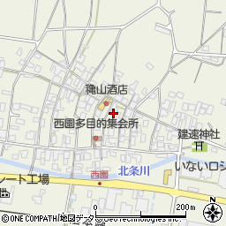 鳥取県東伯郡北栄町西園1148周辺の地図