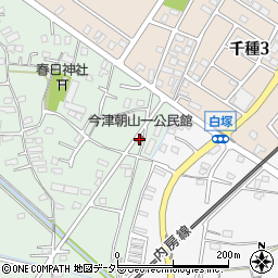 今津朝山一公民館周辺の地図