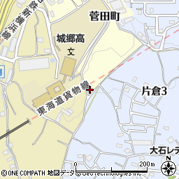 神奈川県横浜市神奈川区菅田町2977周辺の地図