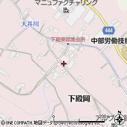 長野県飯田市下殿岡596周辺の地図