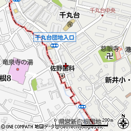 神奈川県横浜市保土ケ谷区新井町464周辺の地図