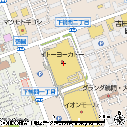 チュチュアンナ　イトーヨーカドー大和鶴間店周辺の地図