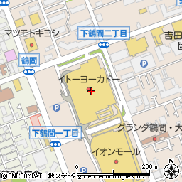 イトーヨーカドー大和鶴間店周辺の地図