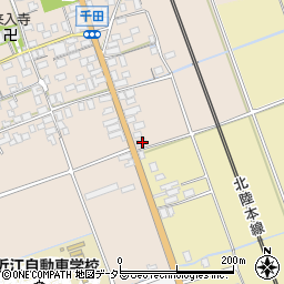 滋賀県長浜市木之本町千田604-1周辺の地図