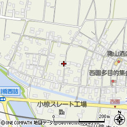 鳥取県東伯郡北栄町西園1015周辺の地図