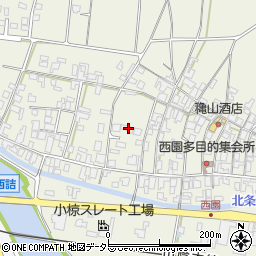 鳥取県東伯郡北栄町西園1070周辺の地図