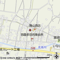 鳥取県東伯郡北栄町西園1166周辺の地図