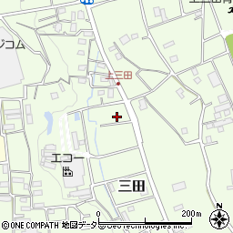 神奈川県厚木市三田3020周辺の地図