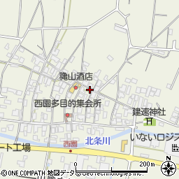 鳥取県東伯郡北栄町西園1149周辺の地図