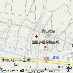 鳥取県東伯郡北栄町西園1170周辺の地図