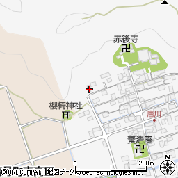 滋賀県長浜市高月町唐川327周辺の地図