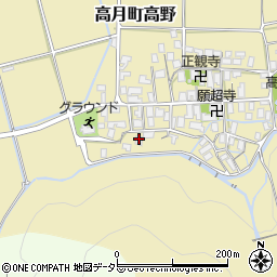 滋賀県長浜市高月町高野1085周辺の地図