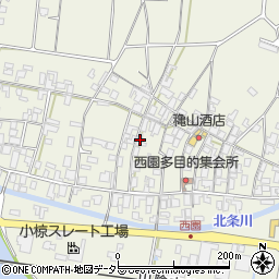 鳥取県東伯郡北栄町西園1106周辺の地図