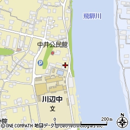 岐阜県加茂郡川辺町中川辺1232周辺の地図