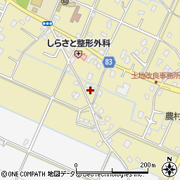 千葉県大網白里市南今泉82周辺の地図