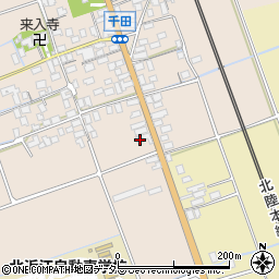 滋賀県長浜市木之本町千田602周辺の地図