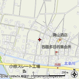 鳥取県東伯郡北栄町西園1094周辺の地図