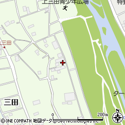 神奈川県厚木市三田3324周辺の地図