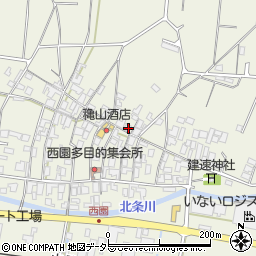 鳥取県東伯郡北栄町西園1128周辺の地図