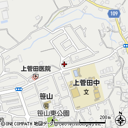神奈川県横浜市保土ケ谷区上菅田町1113周辺の地図